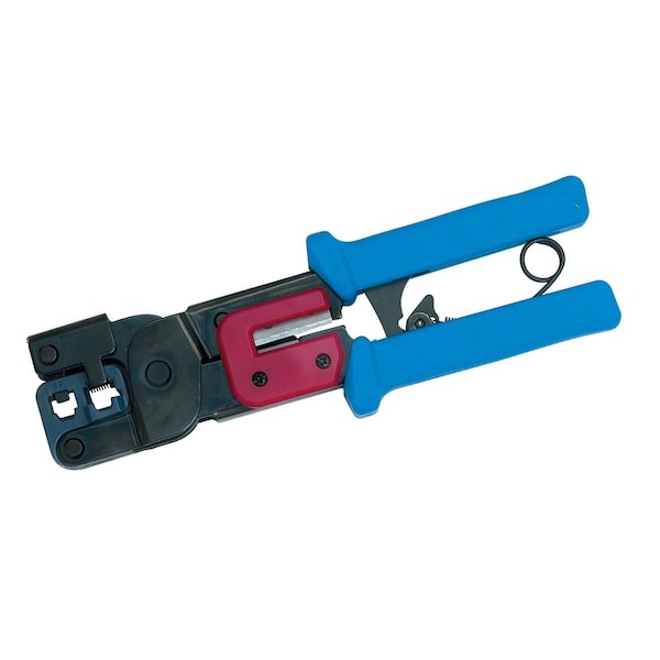 Modular Ratchet Crimp Tools - Standard , Rj11/12/45, 6P4C/6P6C/8P8C